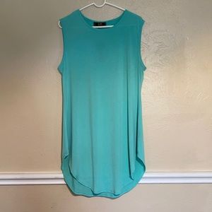 L&B Turquoise Sleeveless Dress